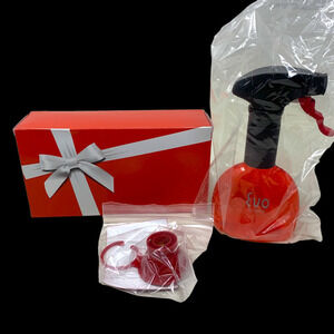 New Evo Oil Sprayer Bottle Non-Aerosol Red Olive Cooking Oils Plastic Gift Boxed